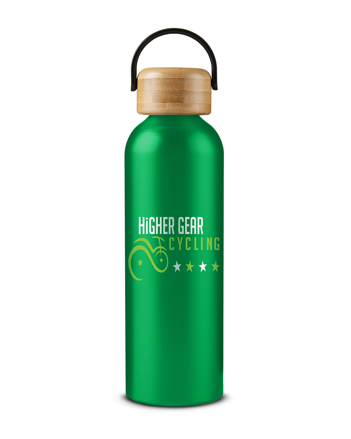 24 oz Vigor Aluminum Bottle With Bamboo Lid 24