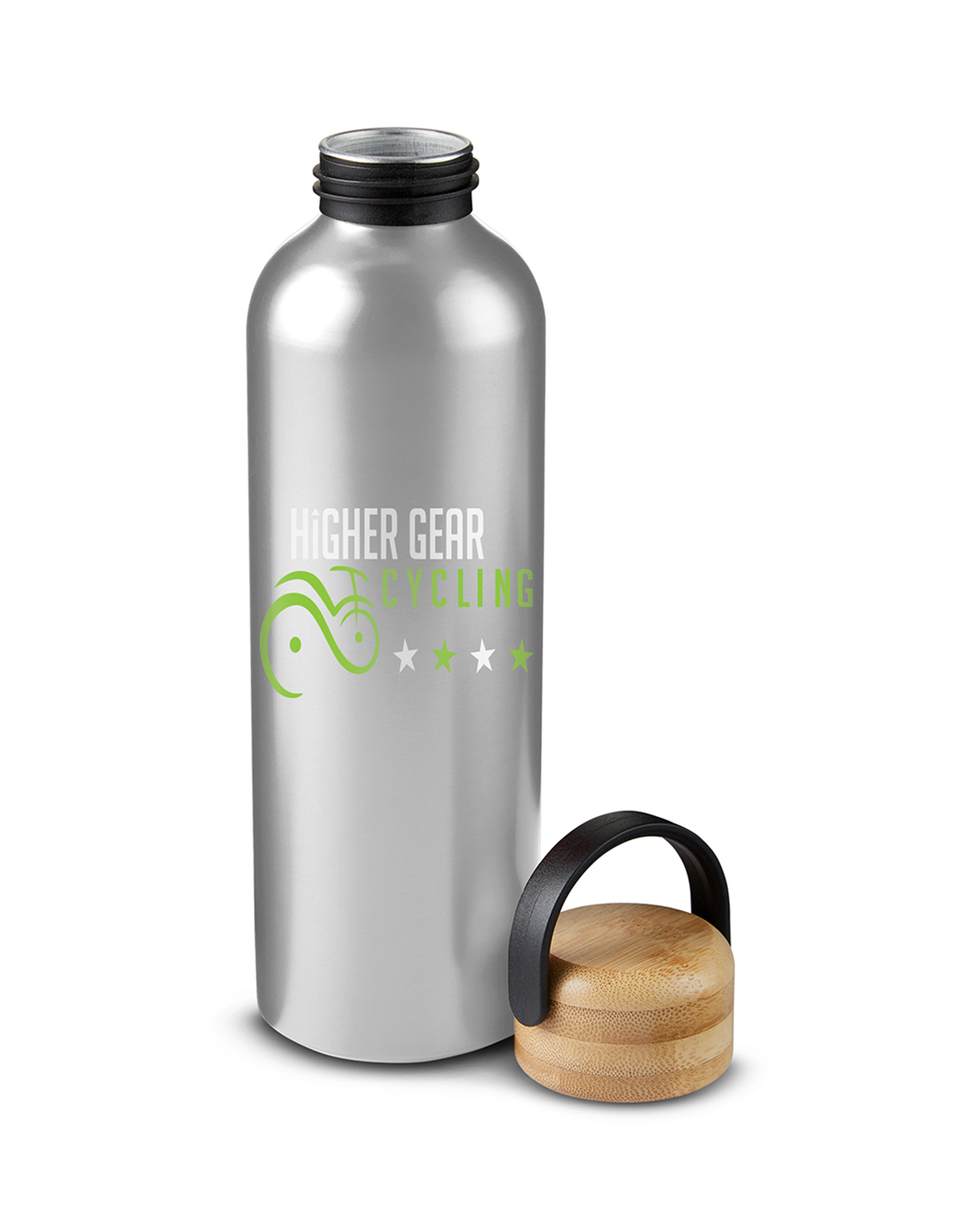 24 oz Vigor Aluminum Bottle With Bamboo Lid 31