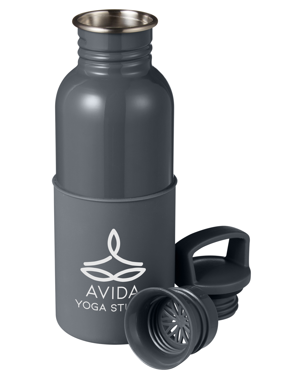 20 oz. Maya Stainless Steel Water Bottle., custom water bottle with logo imprint 14