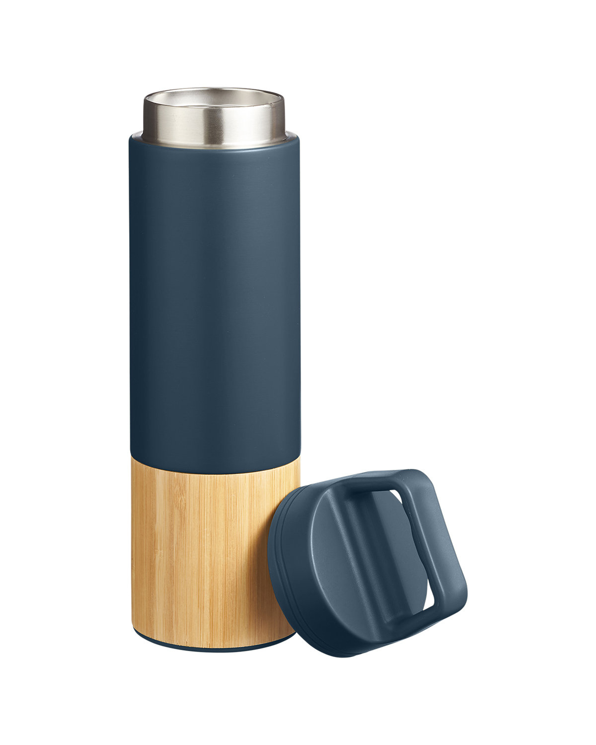 20 oz Tao Bamboo Vacuum Insulated Stainless Steel Bottle, custom water bottle with logo imprint 11