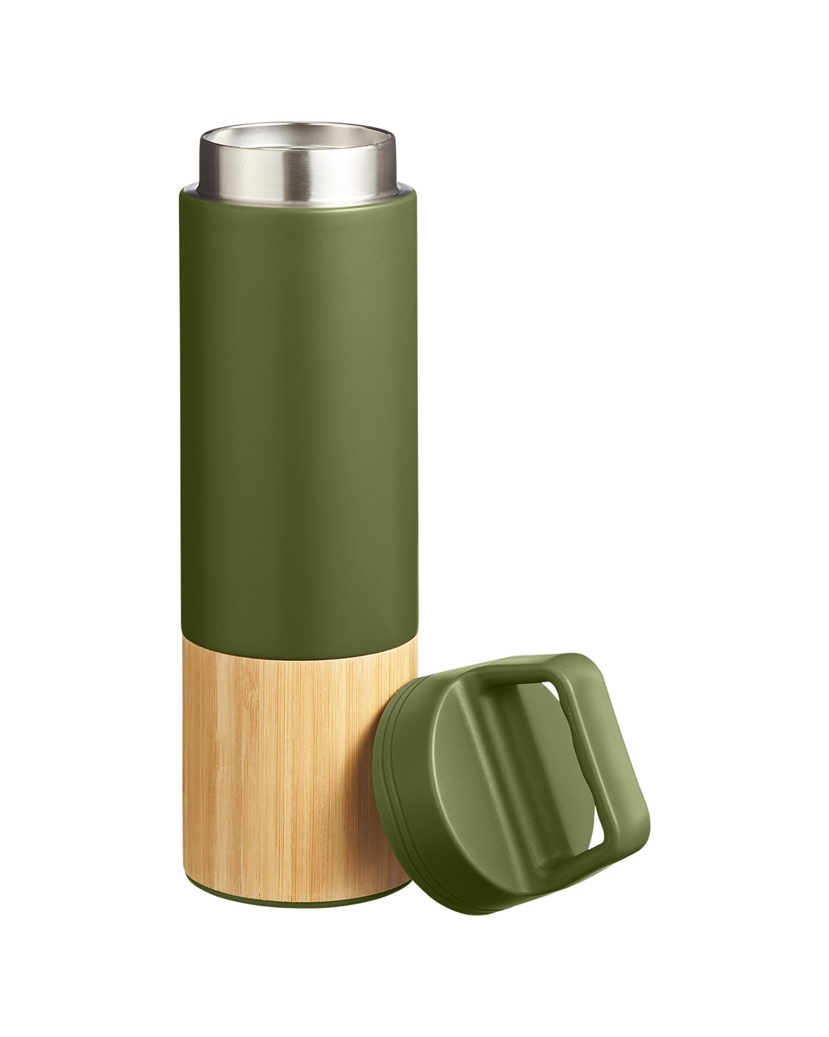 20 oz Tao Bamboo Vacuum Insulated Stainless Steel Bottle, custom water bottle with logo imprint 28