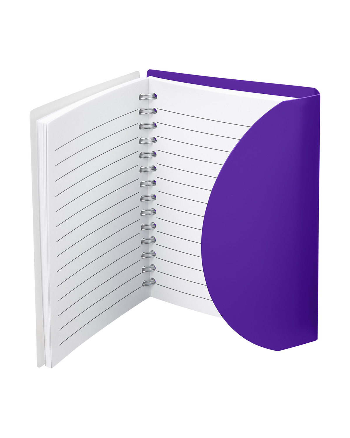 Curve Medium Spiral Notebook 4.25" x 5.25" 65