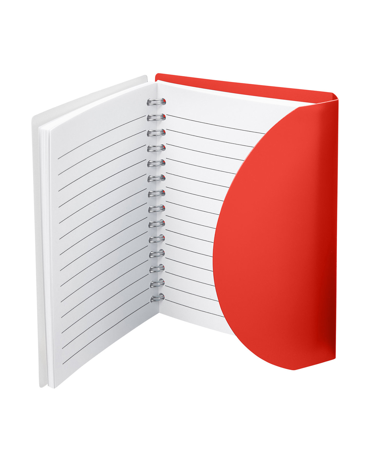 Curve Medium Spiral Notebook 4.25" x 5.25" 8
