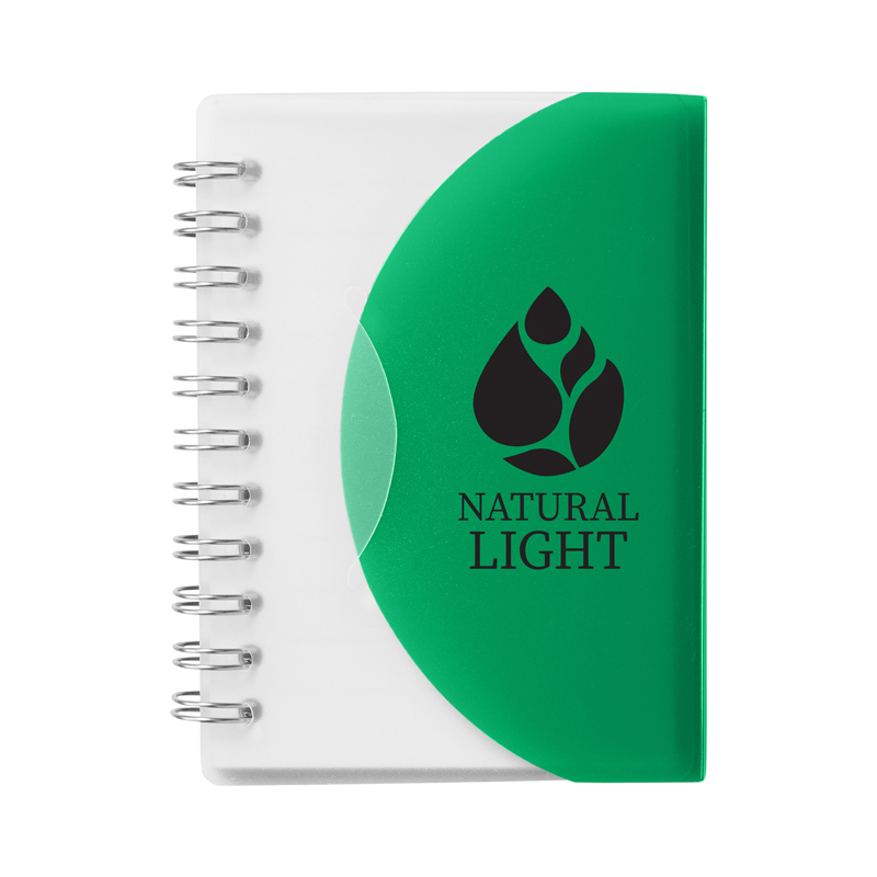 Curve Small Spiral Notebook 3.25" x 4.25". 34