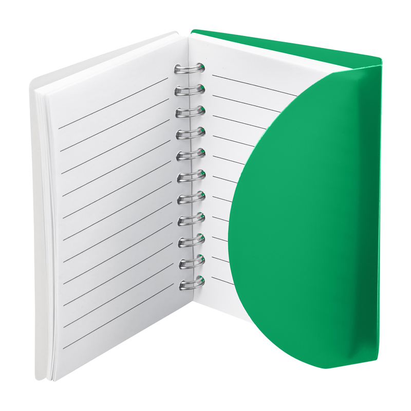 Curve Small Spiral Notebook 3.25" x 4.25". 70