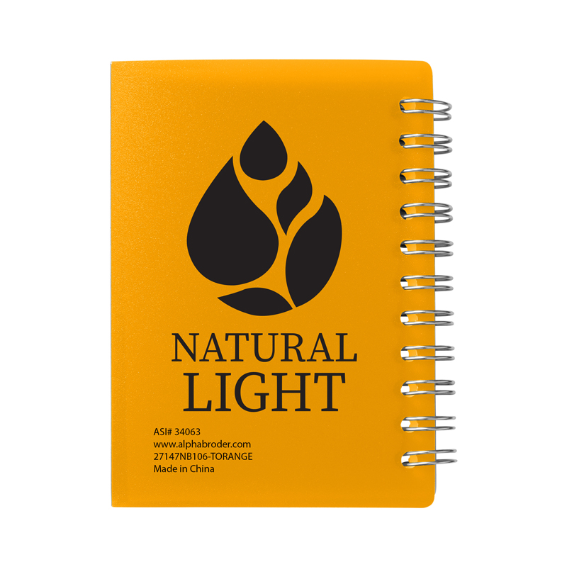 Curve Small Spiral Notebook 3.25" x 4.25". 74