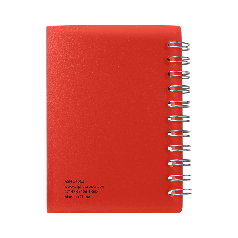 Curve Small Spiral Notebook 3.25" x 4.25". 81