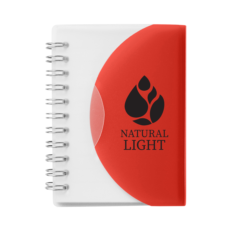 Curve Small Spiral Notebook 3.25" x 4.25". 35