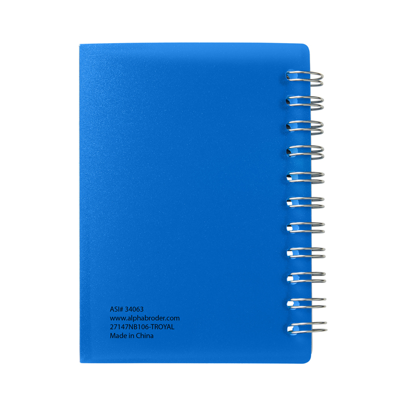 Curve Small Spiral Notebook 3.25" x 4.25". 36