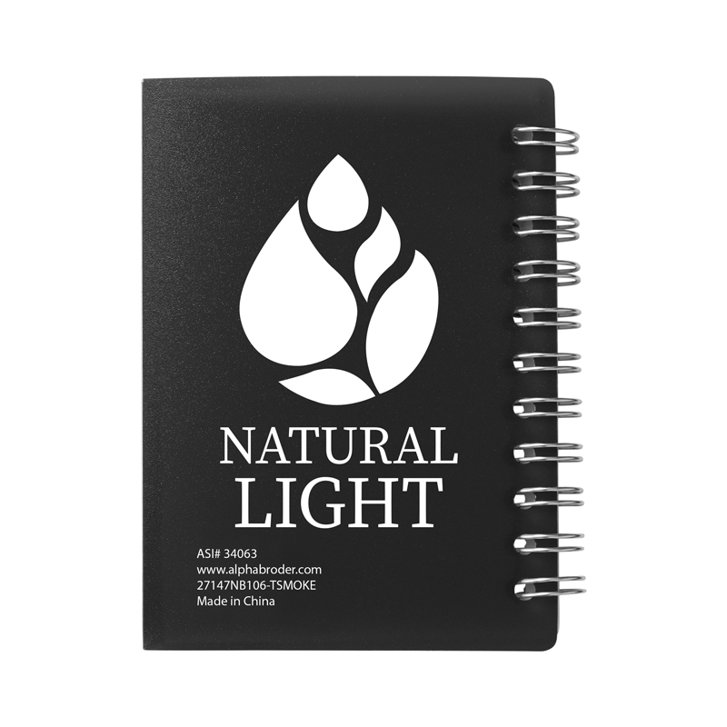 Curve Small Spiral Notebook 3.25" x 4.25". 52