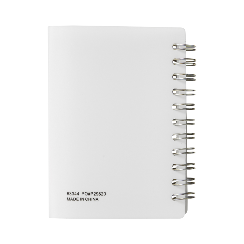 Curve Small Spiral Notebook 3.25" x 4.25". 80