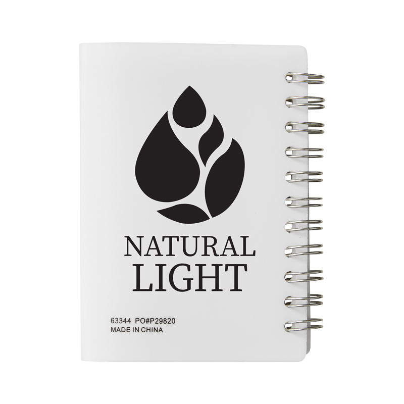 Curve Small Spiral Notebook 3.25" x 4.25". 32