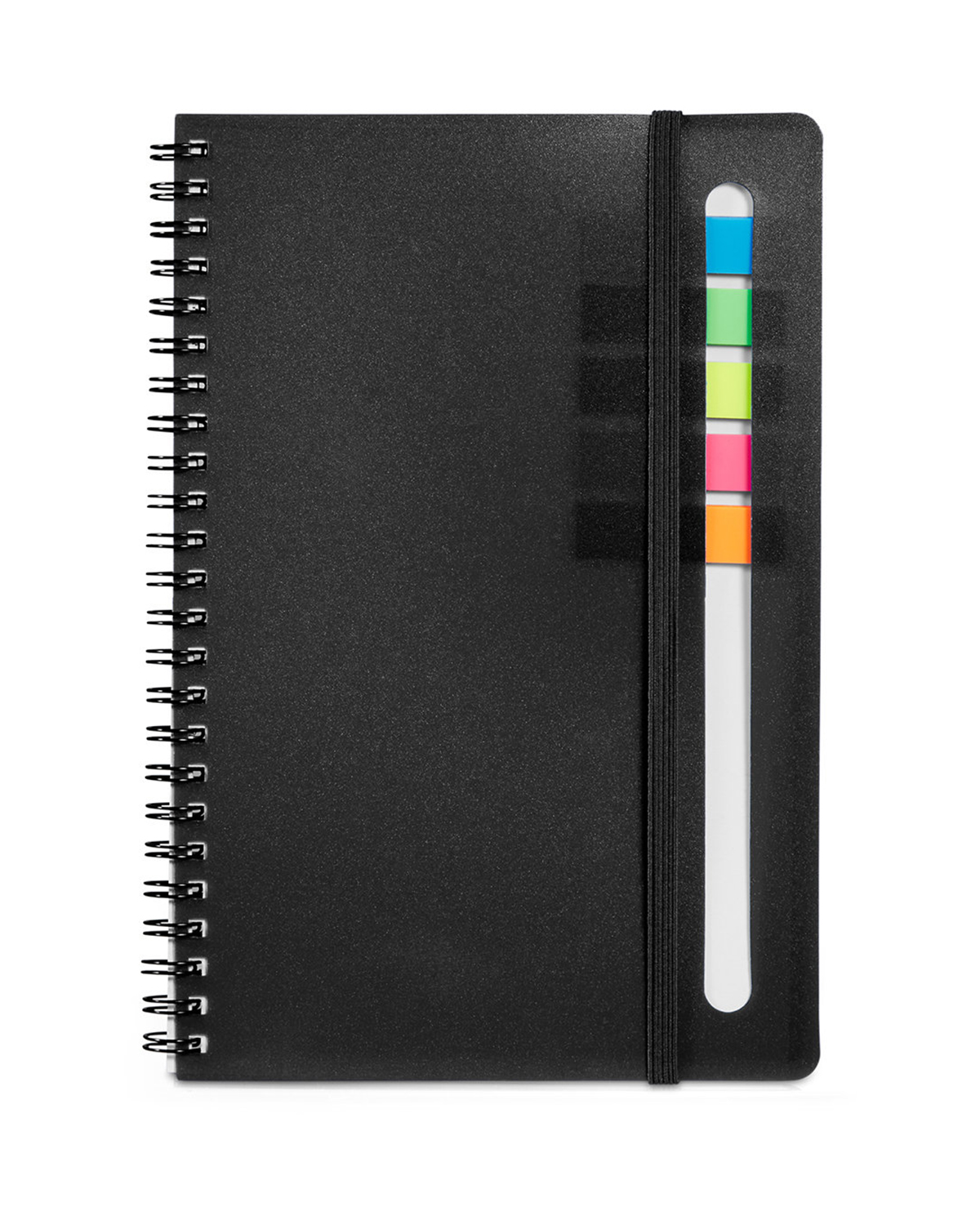 Semester Spiral Notebook With Sticky Flags 6.25" x 8.5" 10