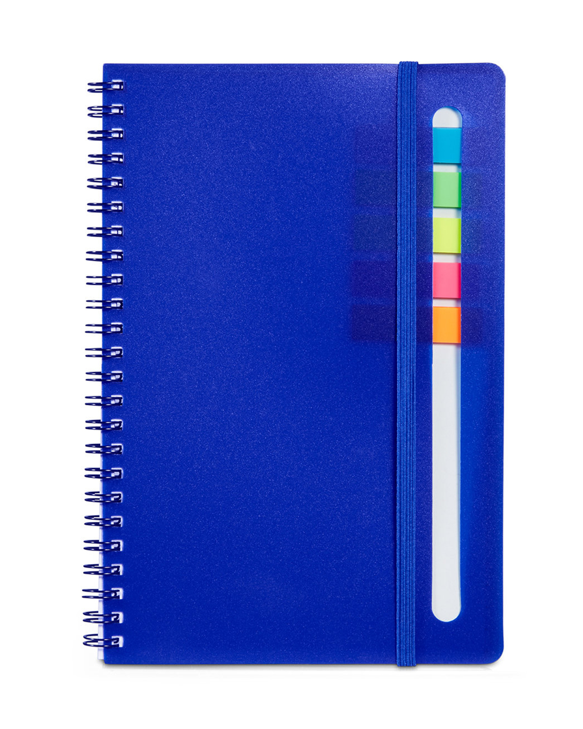 Semester Spiral Notebook With Sticky Flags 6.25" x 8.5" 2