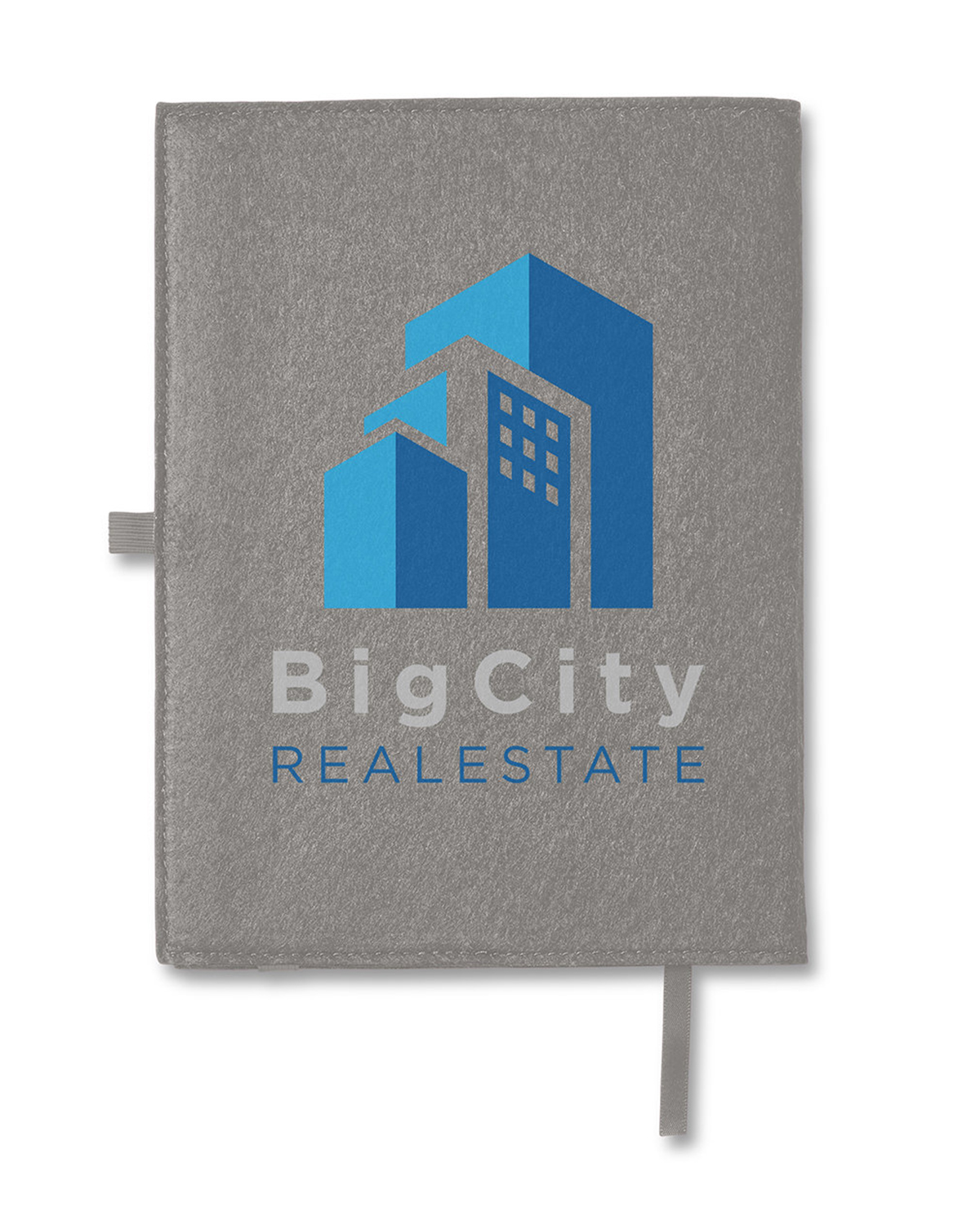 Felt Cover With Refillable Journal Notebook 6.5" X 8.7" 22