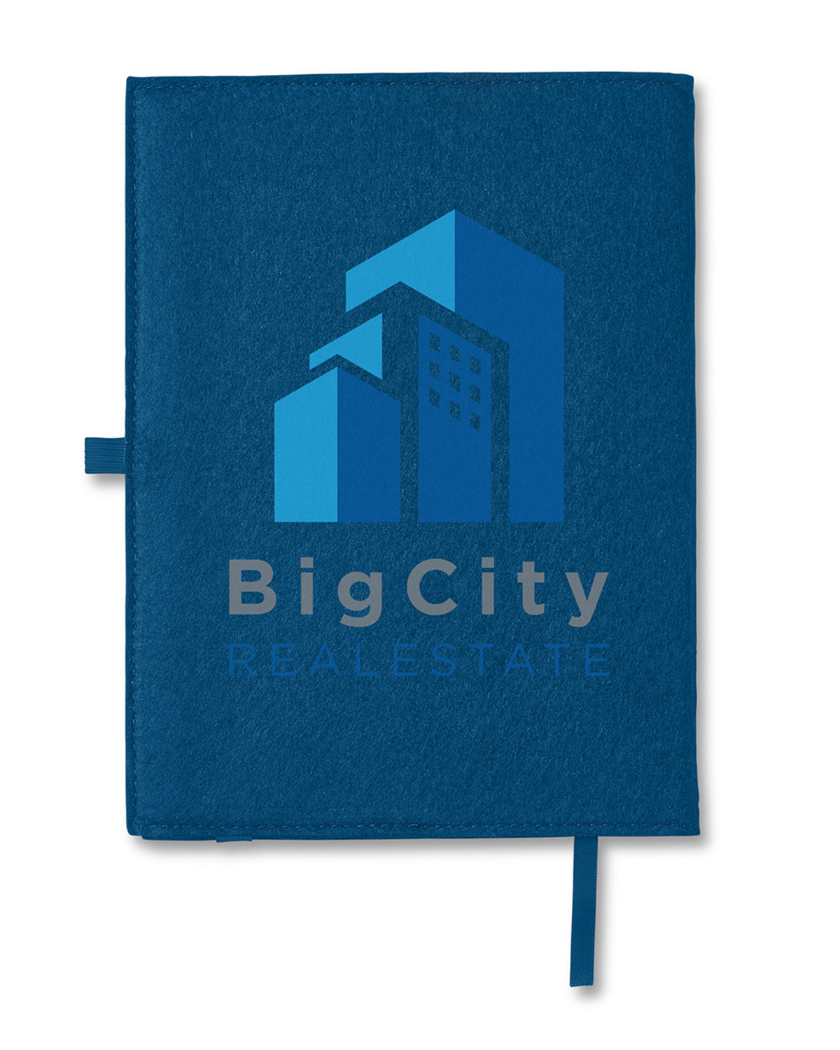 Felt Cover With Refillable Journal Notebook 6.5" X 8.7" 6