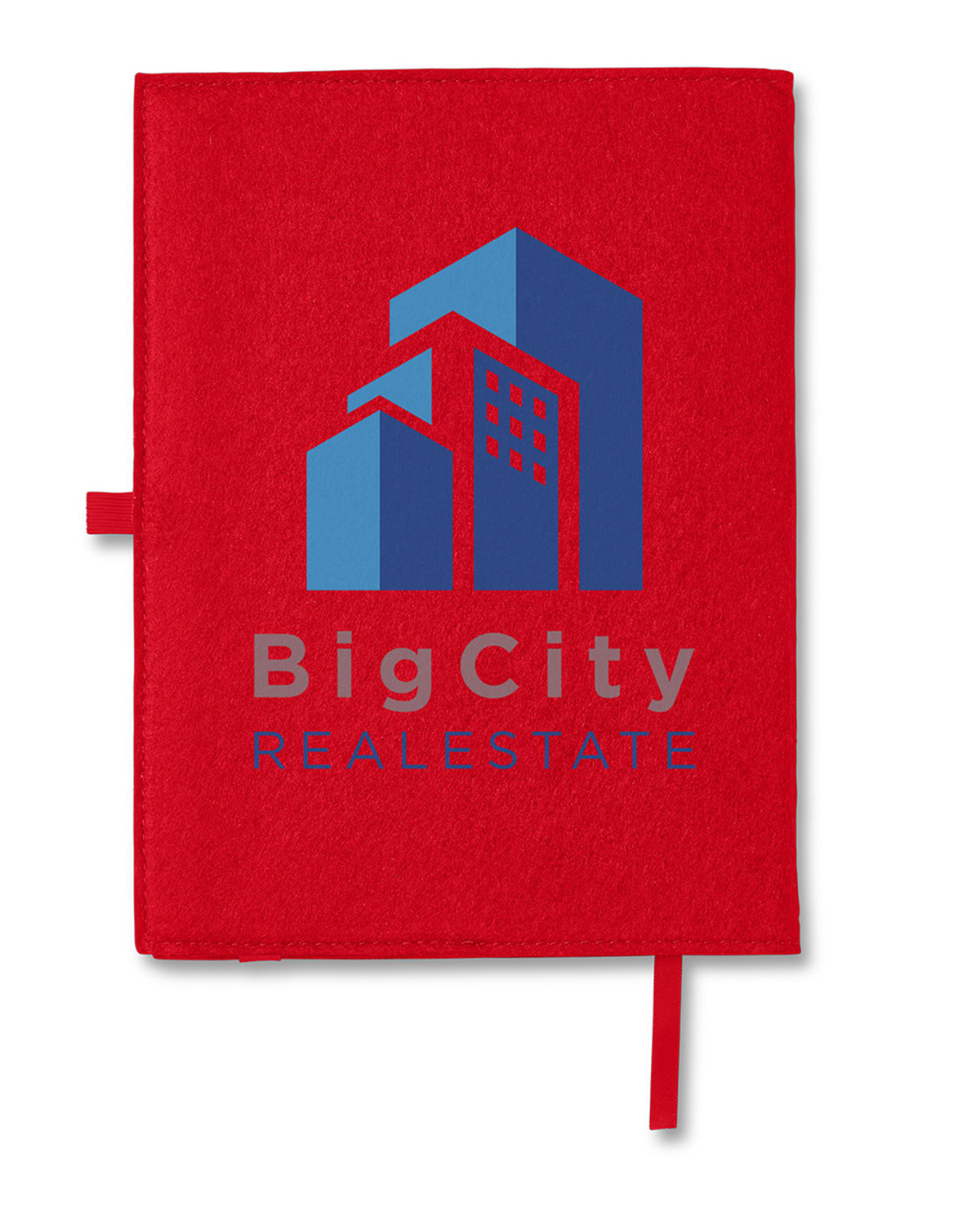 Felt Cover With Refillable Journal Notebook 6.5" X 8.7" 11