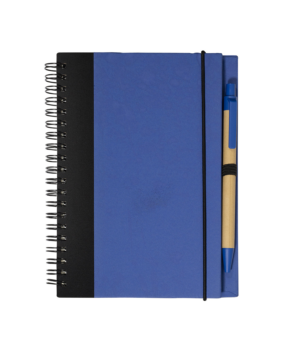 Contrast Paperboard Spiral Notebook & Pen 5.5" x 7.125" 9