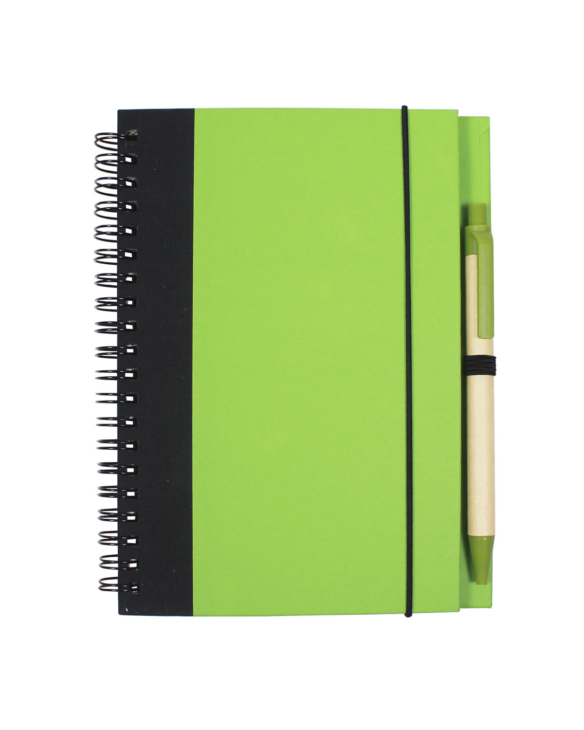 Contrast Paperboard Spiral Notebook & Pen 5.5" x 7.125" 20