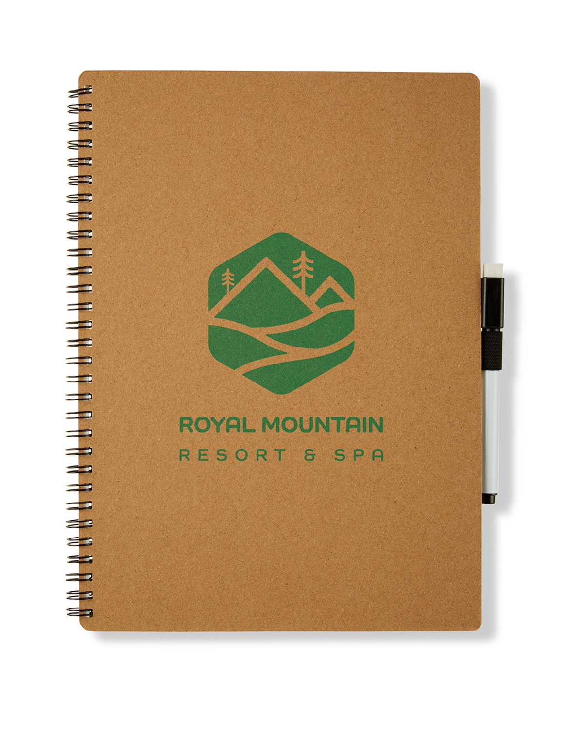 Brainstorm Dry Erase Notebook & Marker 7.75" x 10.5". 6