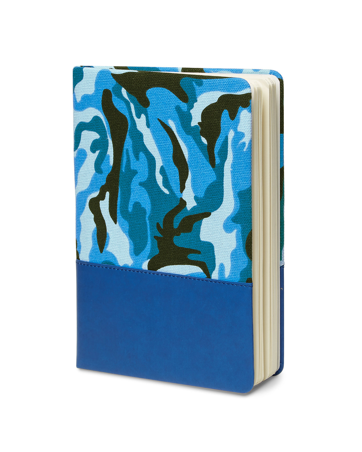 Hardcover Camo Canvas Journal Notebook 5.78" X 8.35" 6