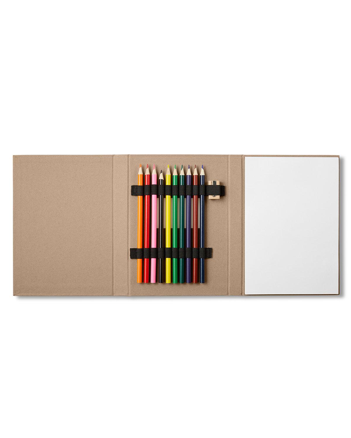 Colored Pencil And Notepad Set 5.75" x 8.25" 10