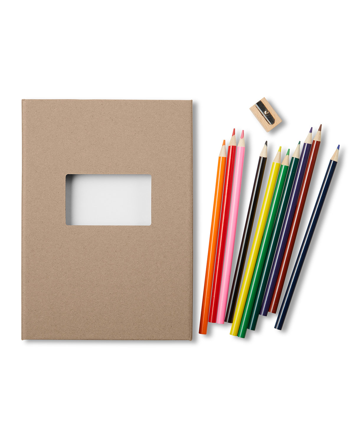 Colored Pencil And Notepad Set 5.75" x 8.25" 7