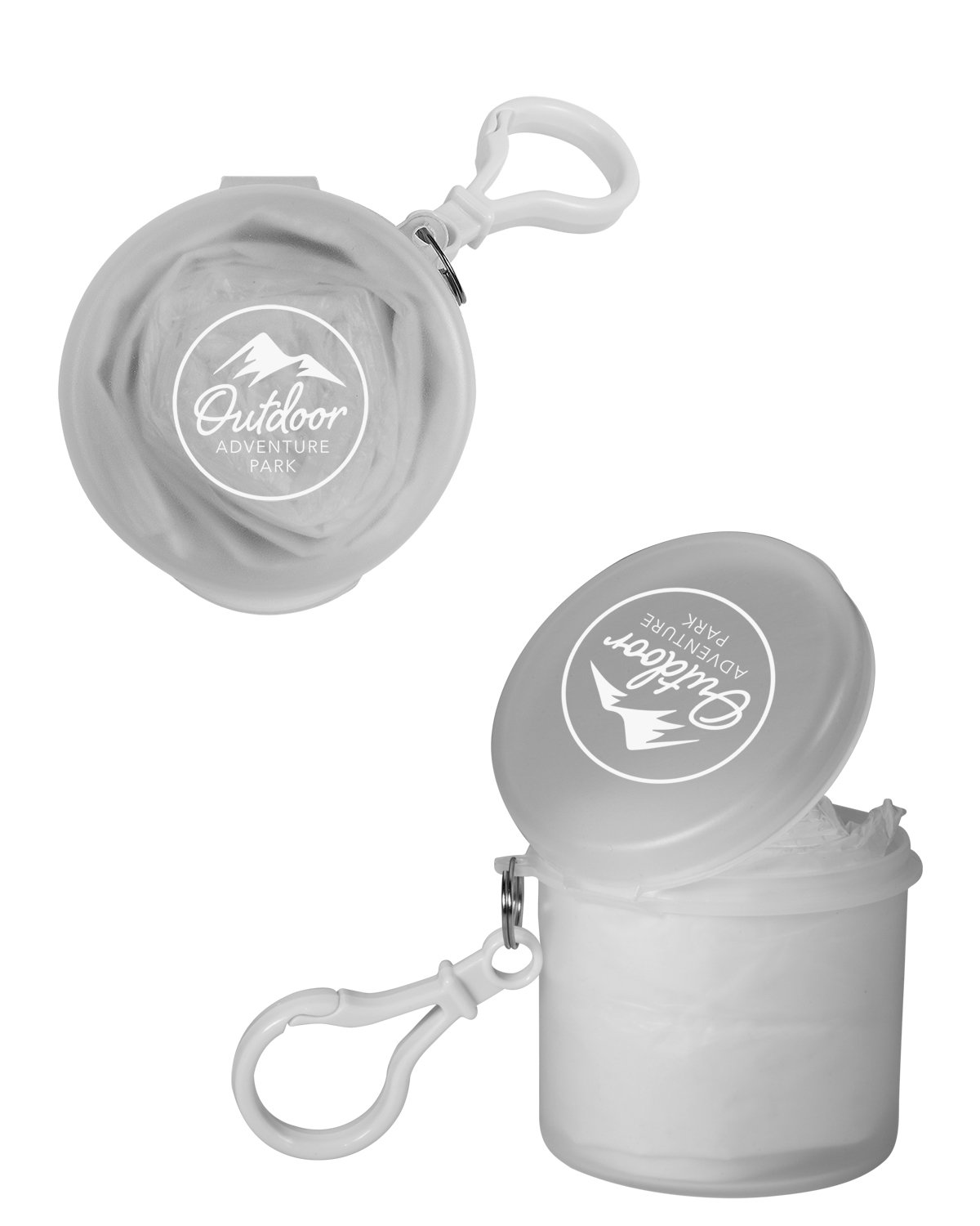 Poncho In Carabiner Case 9