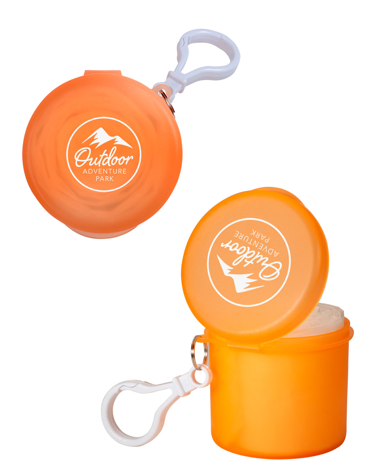 Poncho In Carabiner Case 3