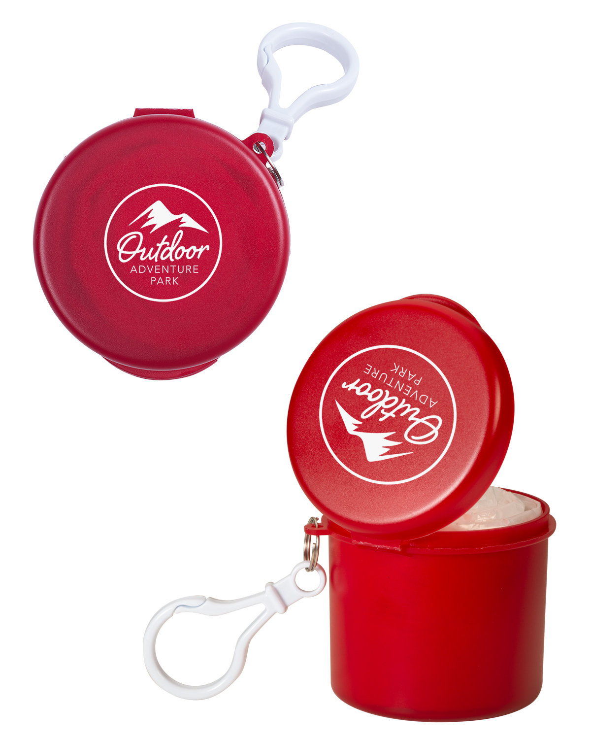 Poncho In Carabiner Case 11