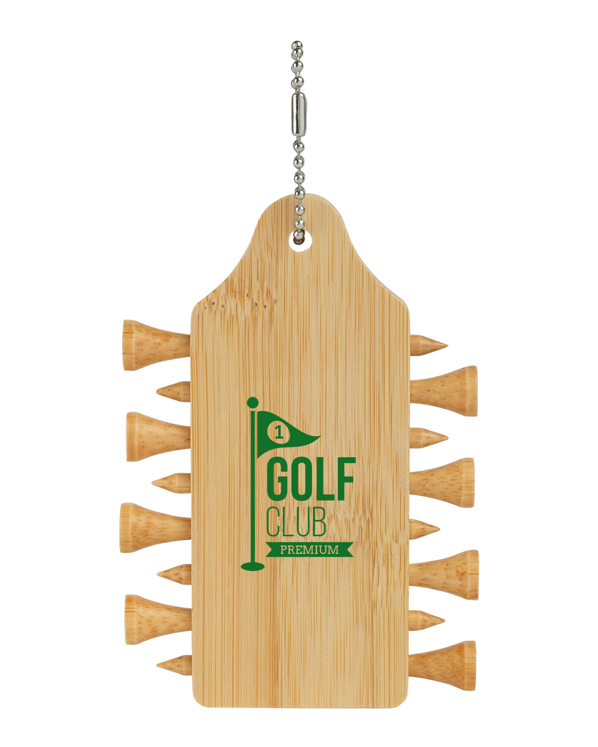 Bamboo Golf Tee Pack 12