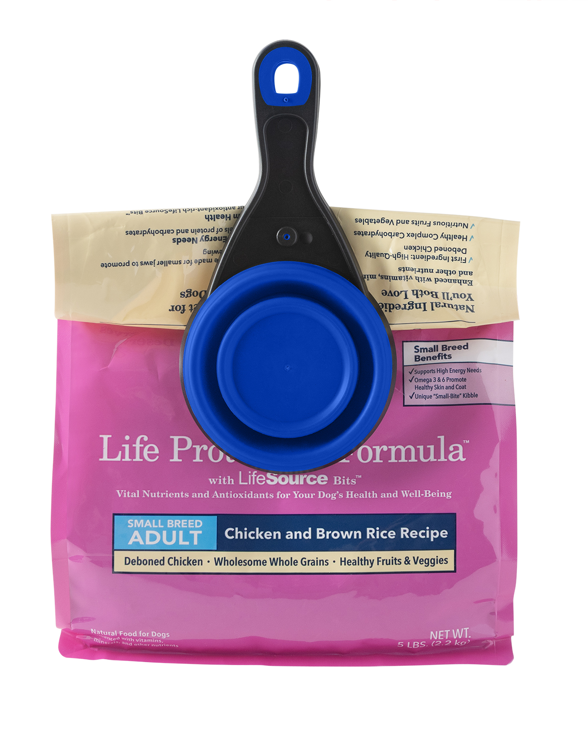 Collapsible Pet Food Scoop & Clip 4