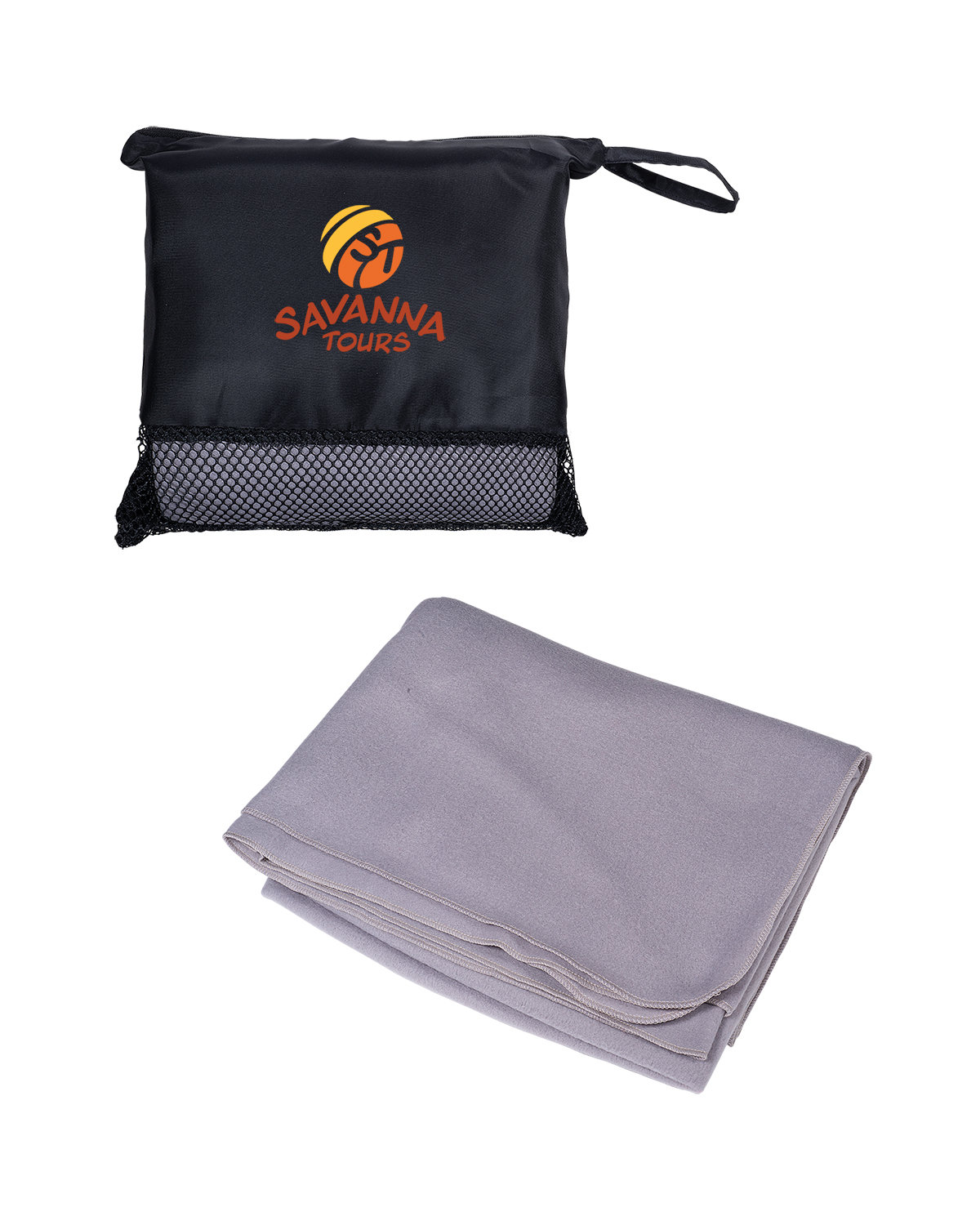 Travel Blanket In Pouch 21