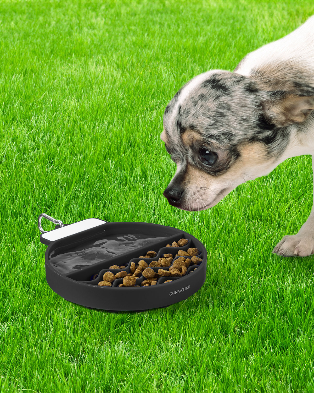 Travel Pet Feeder Suction Mat 18