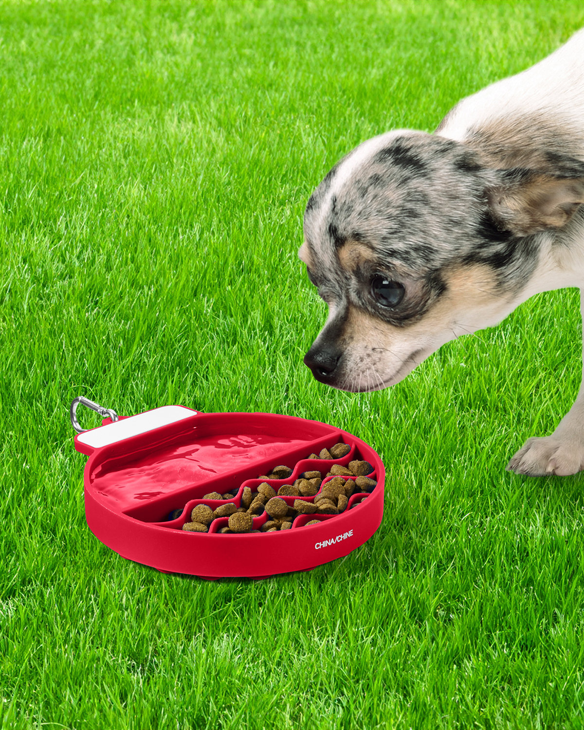 Travel Pet Feeder Suction Mat 33