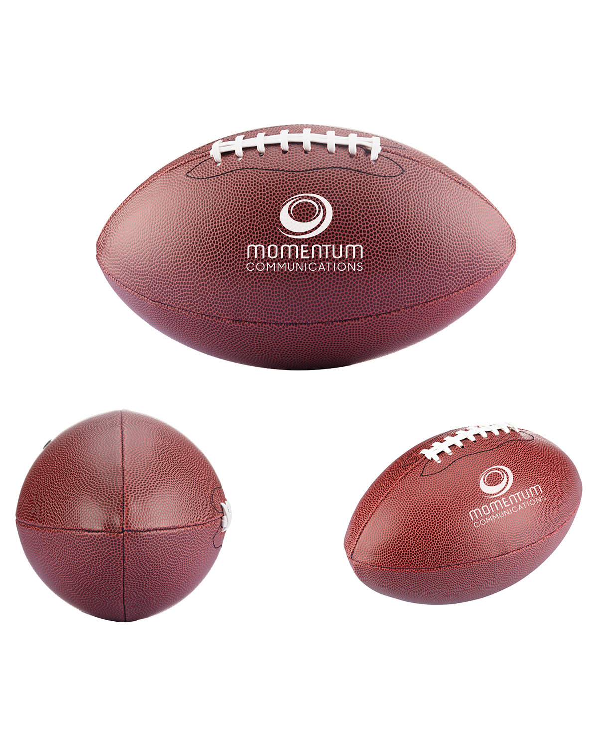 Full-Size Synthetic Leather Promotional Football 4