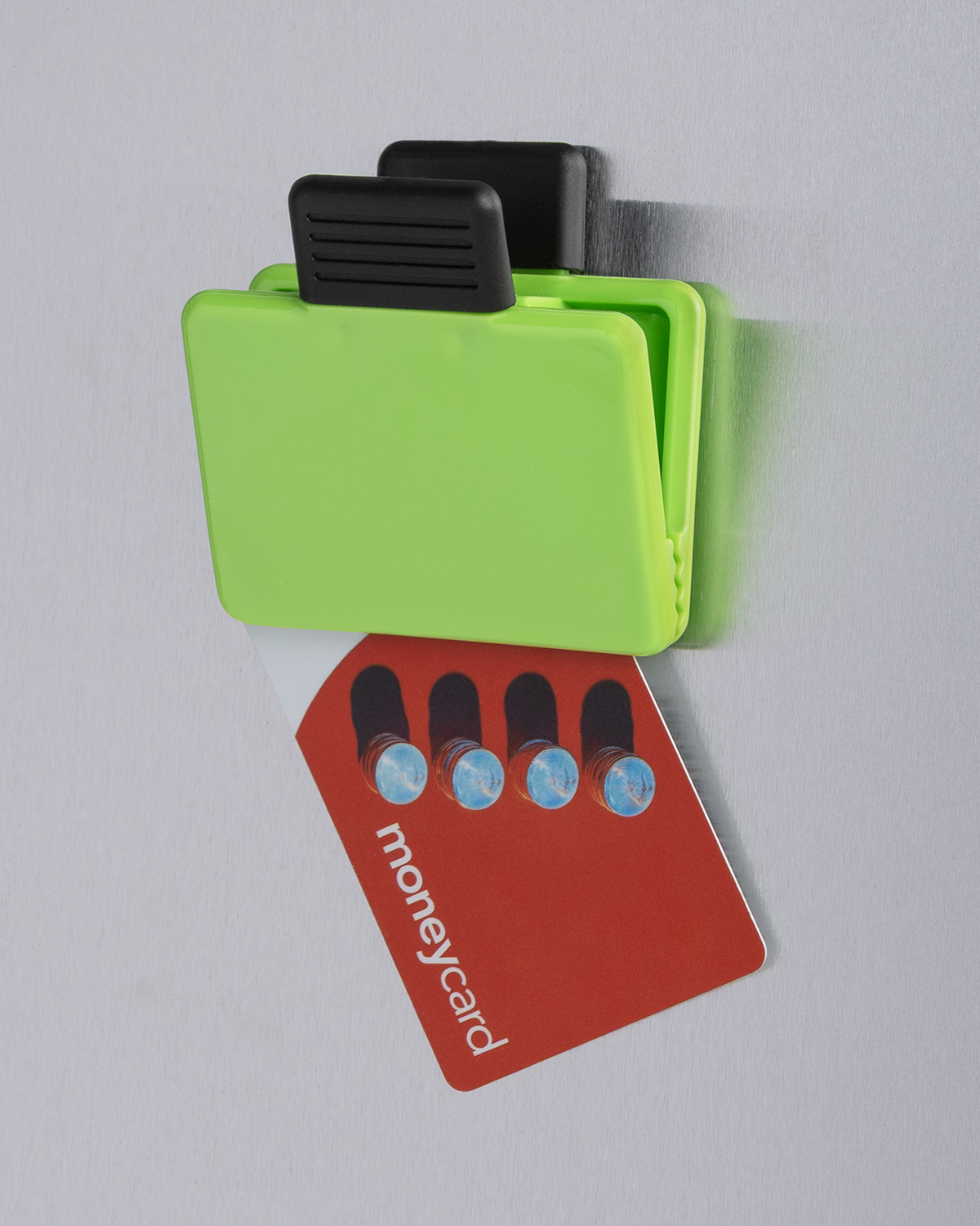 Recycled PS Rectangle Shape Magnetic Memo Clip 25
