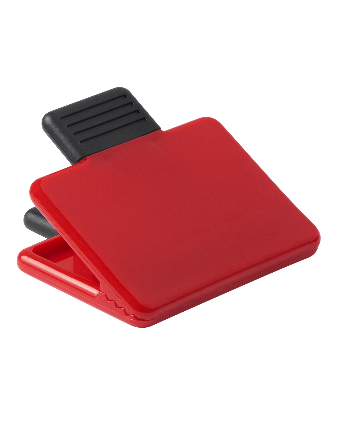 Recycled PS Rectangle Shape Magnetic Memo Clip 16