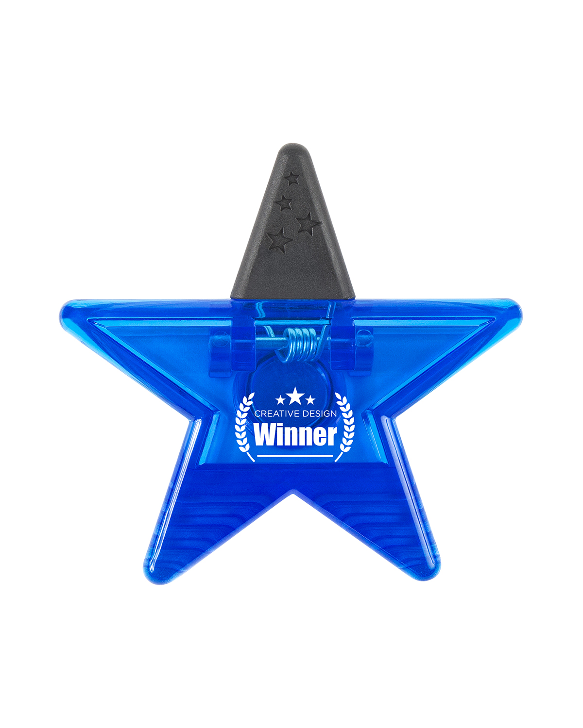 Recycled PS Star Shape Magnetic Memo Clip 22