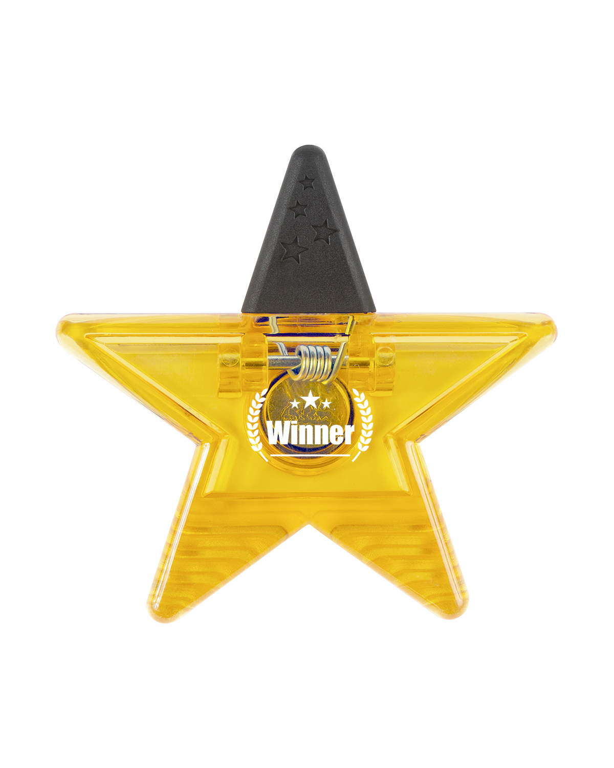 Recycled PS Star Shape Magnetic Memo Clip 12