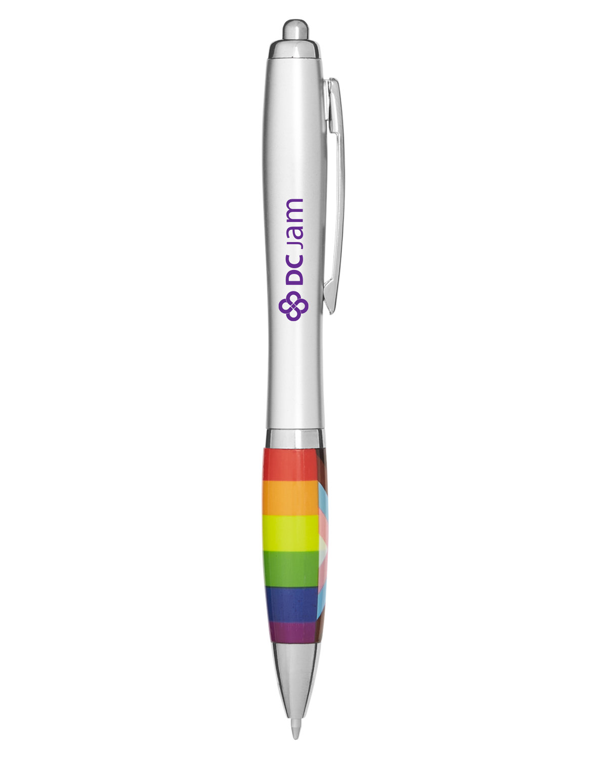 Rainbow Pride LGBTQ+ Recycled ABS Ballpoint Pen 2