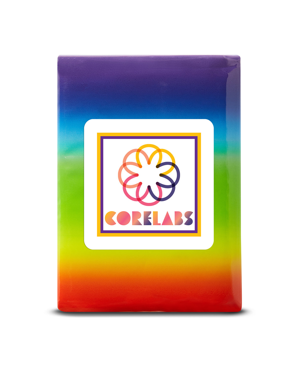 Mini Tissue Packet - Rainbow 8