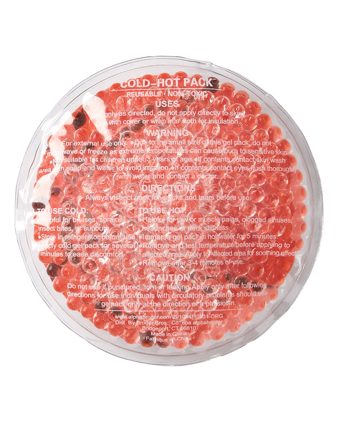 Basketball Shape Hot-Cold Gel Pack 1