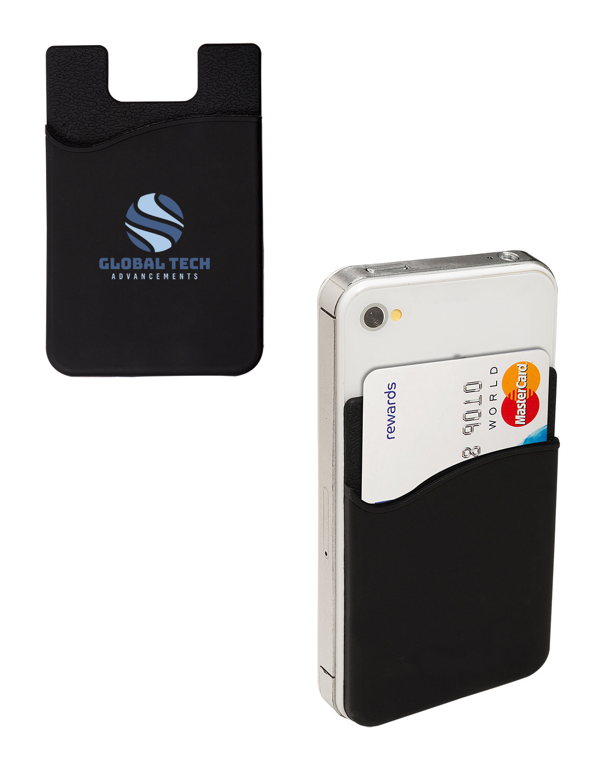 Econo Silicone Mobile Cell Phone Wallet 35