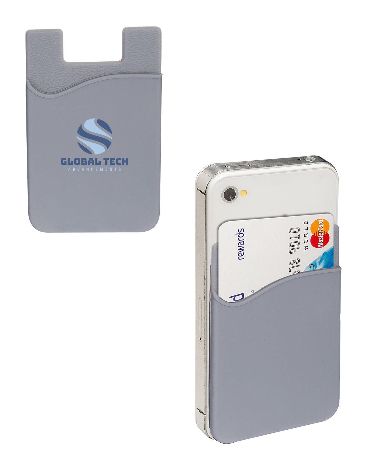 Econo Silicone Mobile Cell Phone Wallet 1