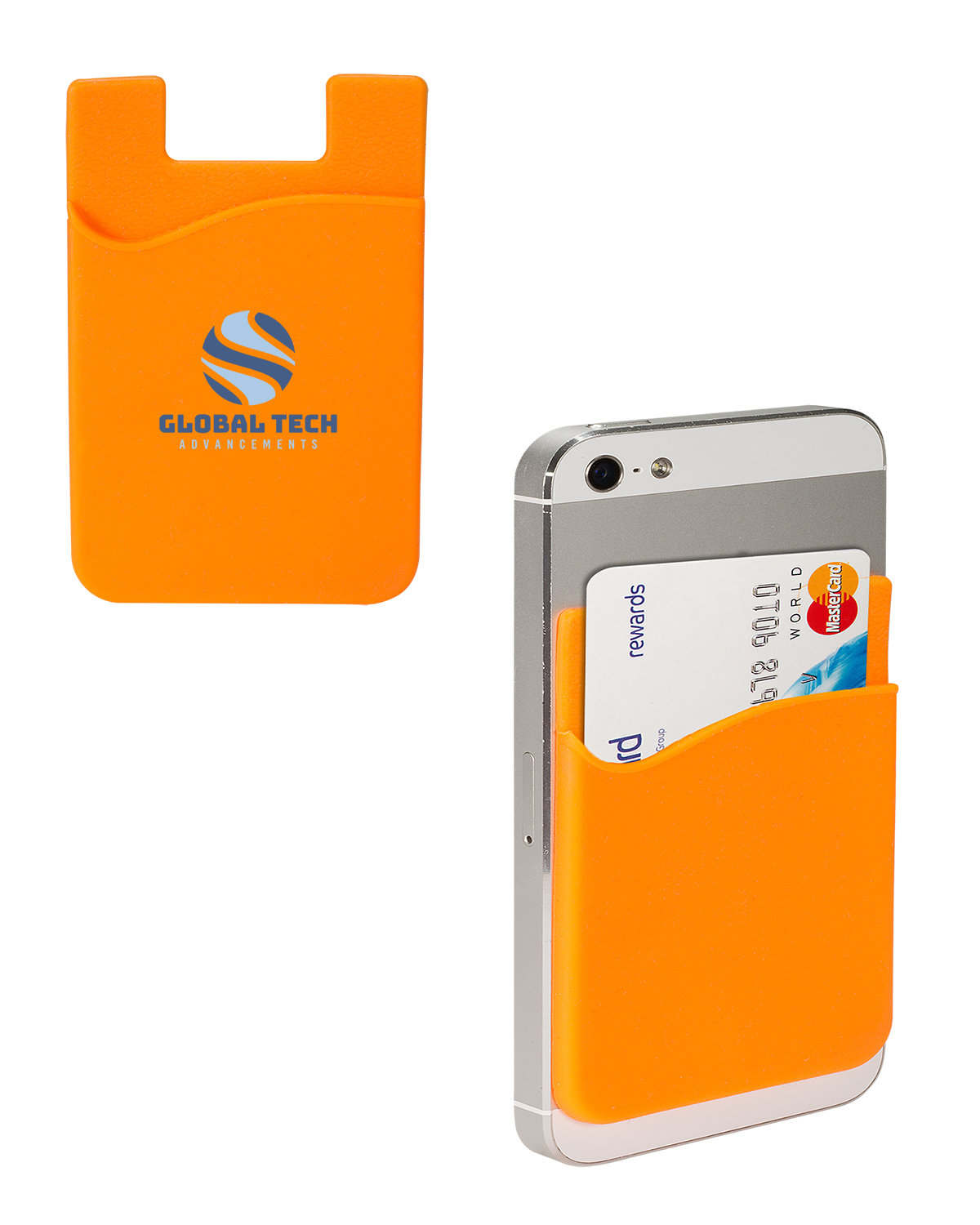 Econo Silicone Mobile Cell Phone Wallet 56