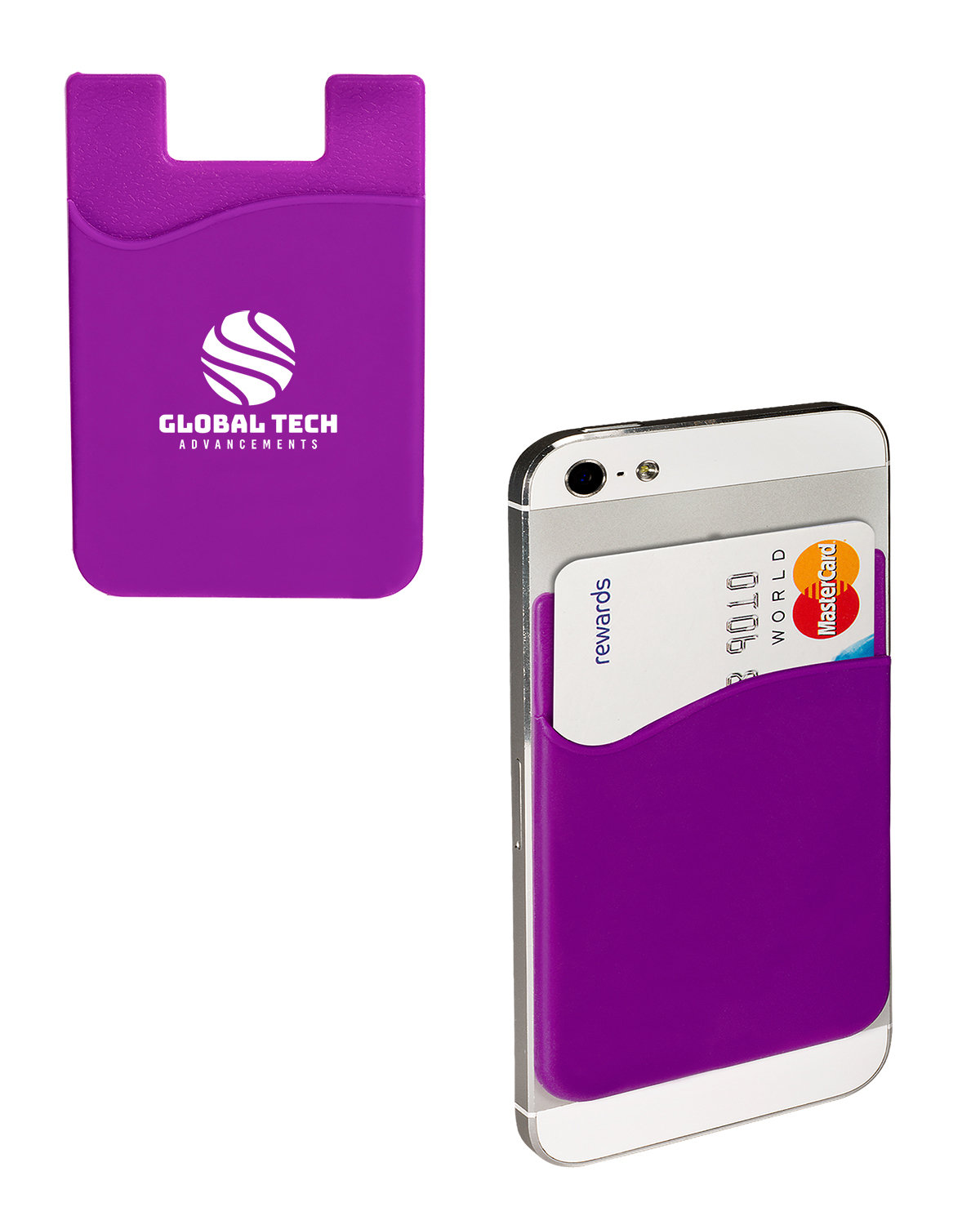 Econo Silicone Mobile Cell Phone Wallet 50