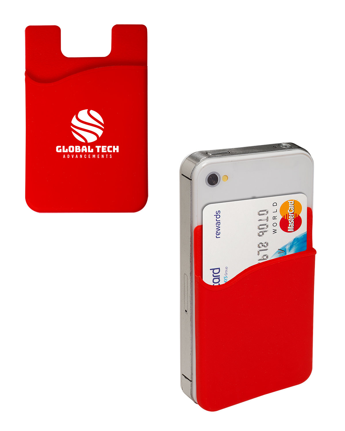 Econo Silicone Mobile Cell Phone Wallet 51