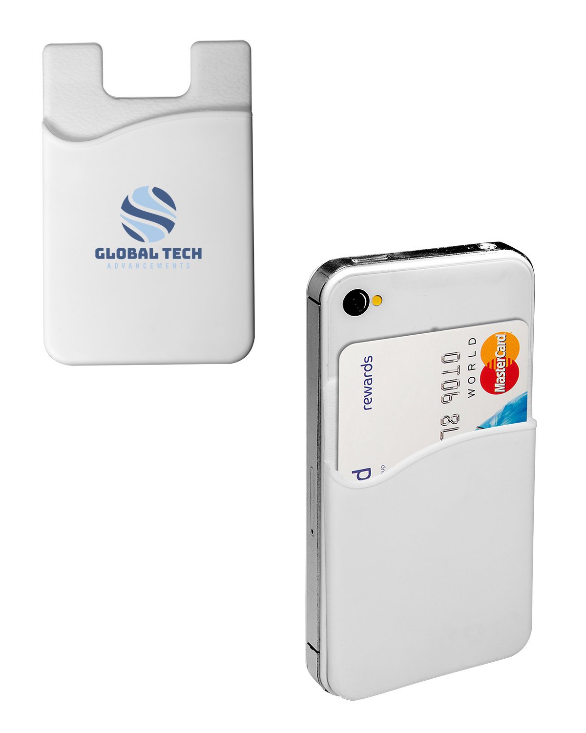 Econo Silicone Mobile Cell Phone Wallet 53