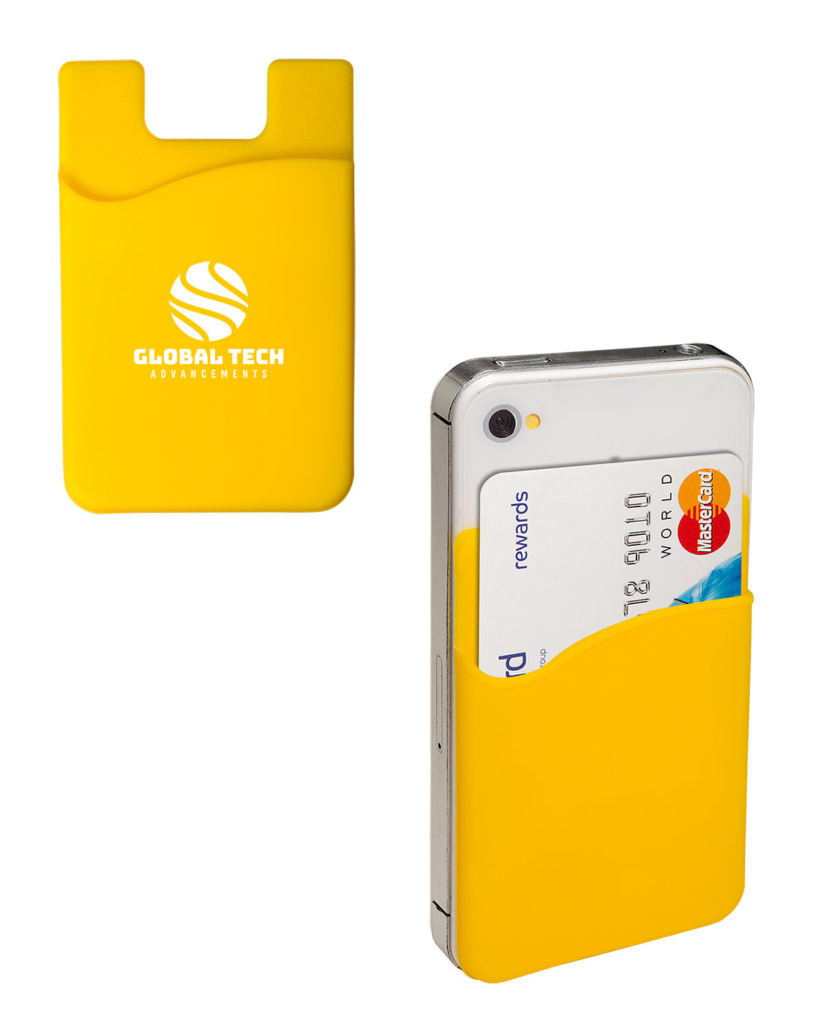 Econo Silicone Mobile Cell Phone Wallet 55